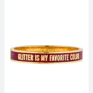 Kate Spade Glitter Is My Favorite Color Steal The Spotlight Magnetic Bracelet